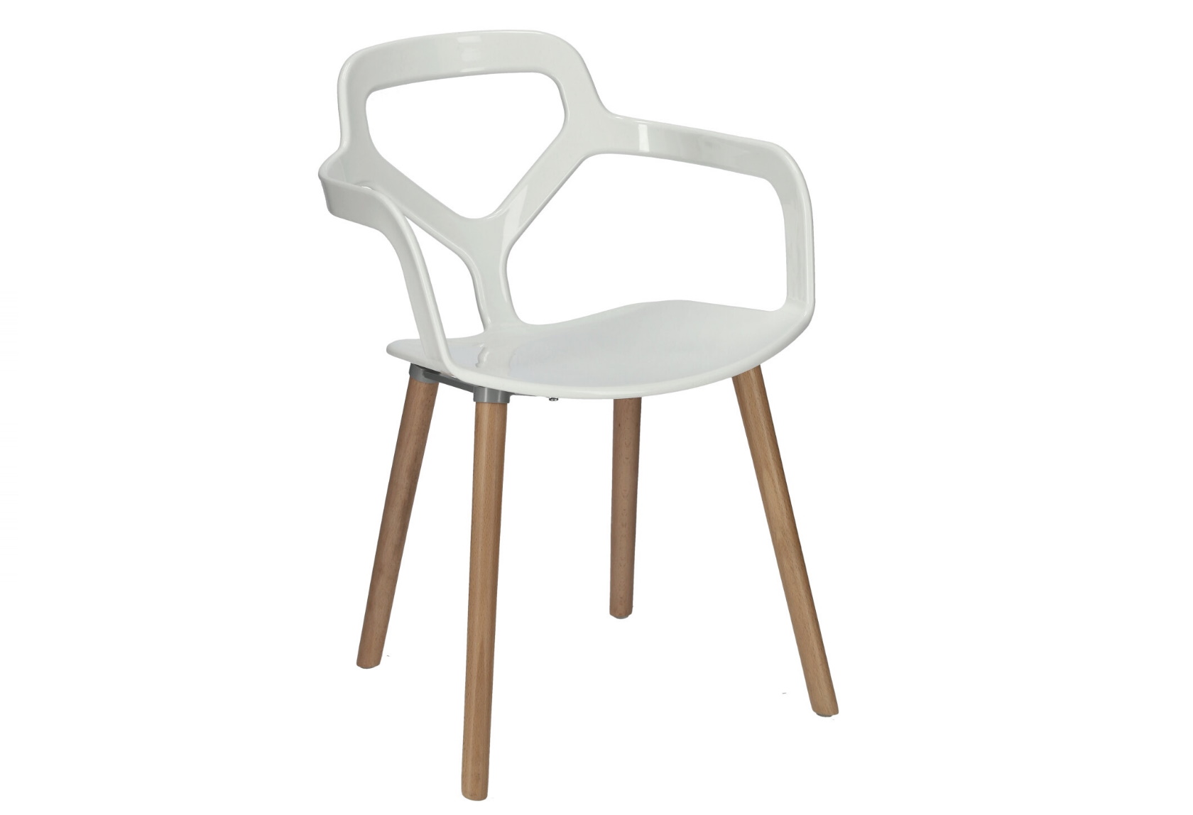 nowoczesne krzesła z drewnianymi nogami Nox Wood